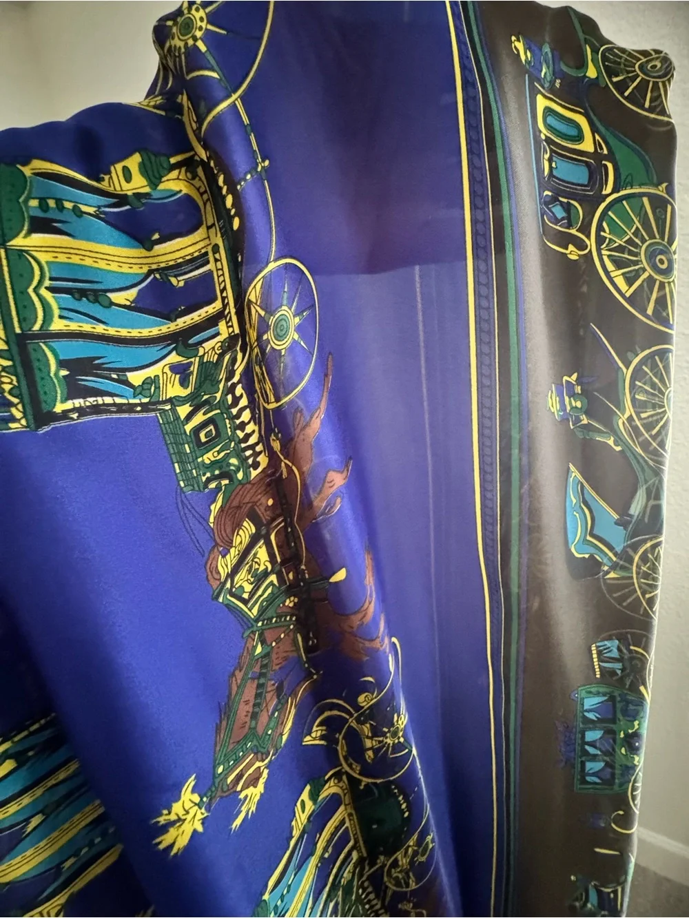 Hermes Silk Scarf